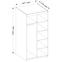 Schrank Elena 2D Eiche Sonoma,2