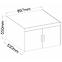 Erweiterung auf Schrank Elena 90cm 2d Eiche Lefkas,2