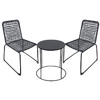 Gartenmöbel Set Tisch + 2 Stühle Kanada