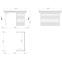 Pavillon Irga 3,5x3,5x2,25m mit wand,2