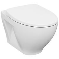 Wand Toilettenschüssel Moduo A29 clean  mit Sitz