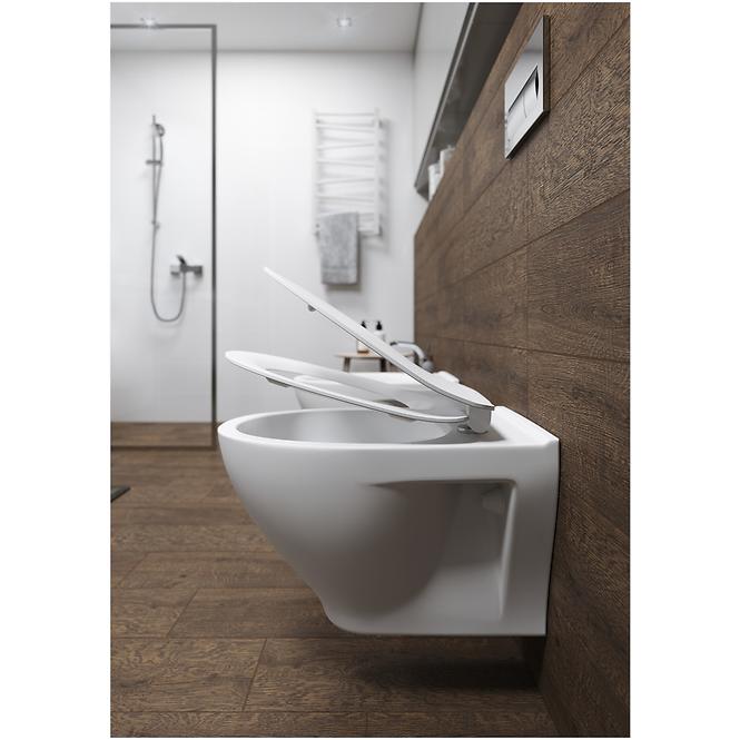 Wand Toilettenschüssel Moduo A29 clean  mit Sitz