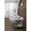 Wand Toilettenschüssel Moduo A29 clean  mit Sitz,9