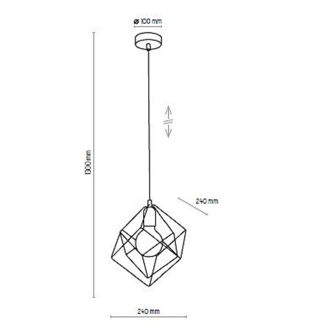 Leuchte Alambre 2777 LW1