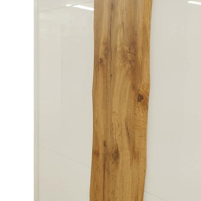 Schrank Wood 200cm Weiß/Wotan