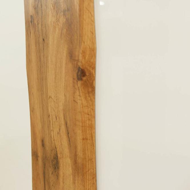 Schrank Wood 200cm Weiß/Wotan