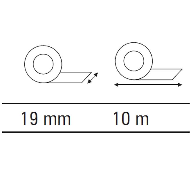 Isolierband Schwarz 19mmx10m