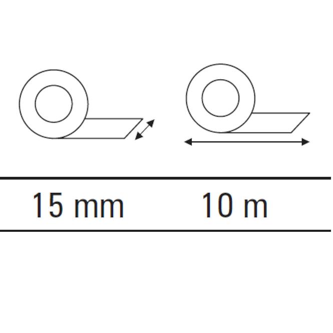 Isolierband Schwarz 15mmx10m