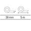 Beidseitiges Band motive 38mm/5m,2