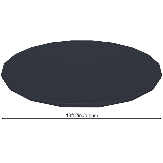 87XA PLACHTA KRYCÍ KRUH PRO BAZÉNY S KONSTRUKCI 5,49M 58039