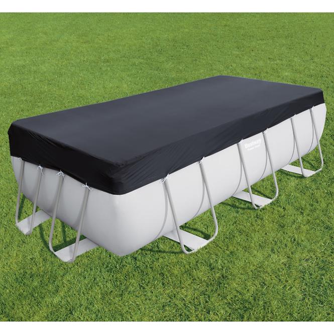 Pool-Abdeckplane Rechteckige 3,96x1,85 m 58232