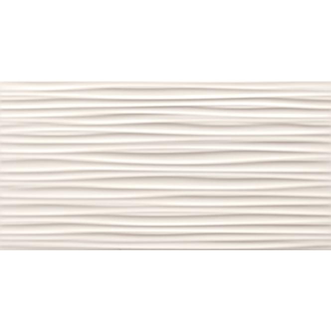 Dekorfliese Tibi White Str. 30,8/60,8