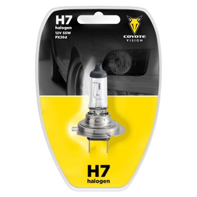 Birne 12V H7 55W Coyote Vision Blister