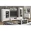TV Tisch Brugia 161cm Grau/Weißer Glanz,8