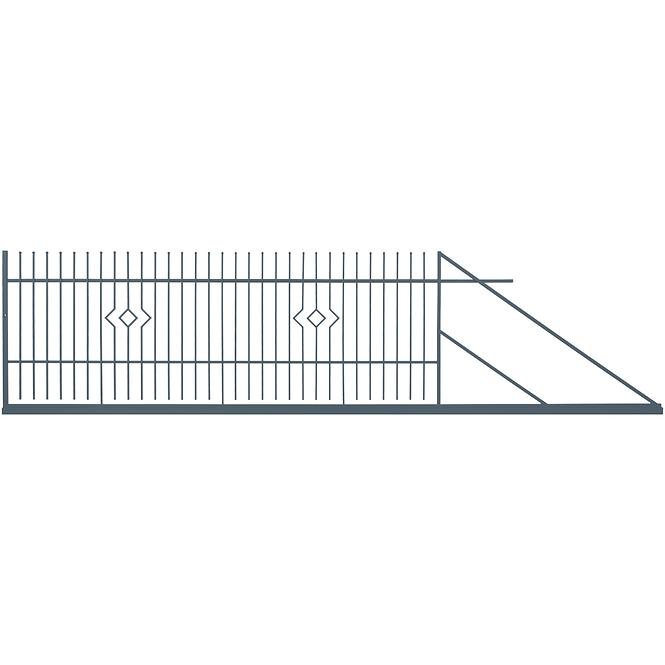 Schiebetor Porto II rechts 4m/1,5m