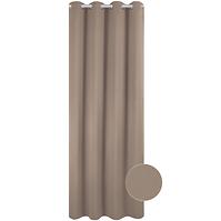 Vorhäng ZITA 140X250 19864 Blackout beige