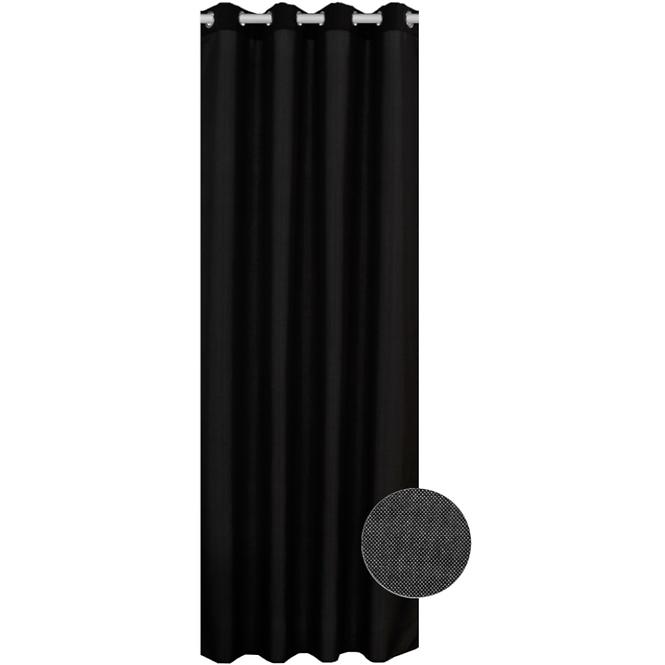 Vorhäng ARIANA 140X250 19521 Schwarz