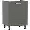 Küchenschrank Paula Grau D60 /P Bb