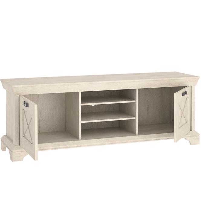 TV Tisch Kashmir 147cm Pina Weiß