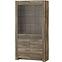 Vitrine Belveder 102cm  Eiche Stirling LED