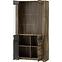 Vitrine Belveder 102cm  Eiche Stirling LED,2