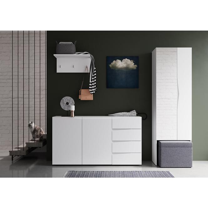 Tv Tisch Lucca 150cm Weiß