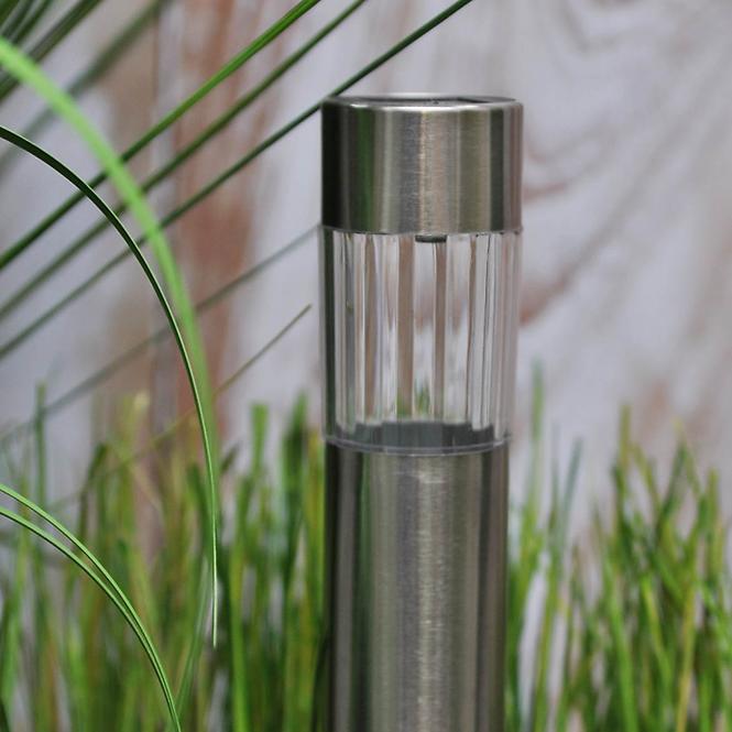 Solarleuchte 1 LED BY-131574 mini Inox