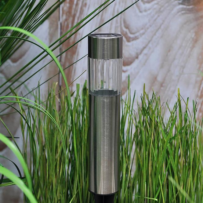 Solarleuchte 1 LED BY-131574 mini Inox