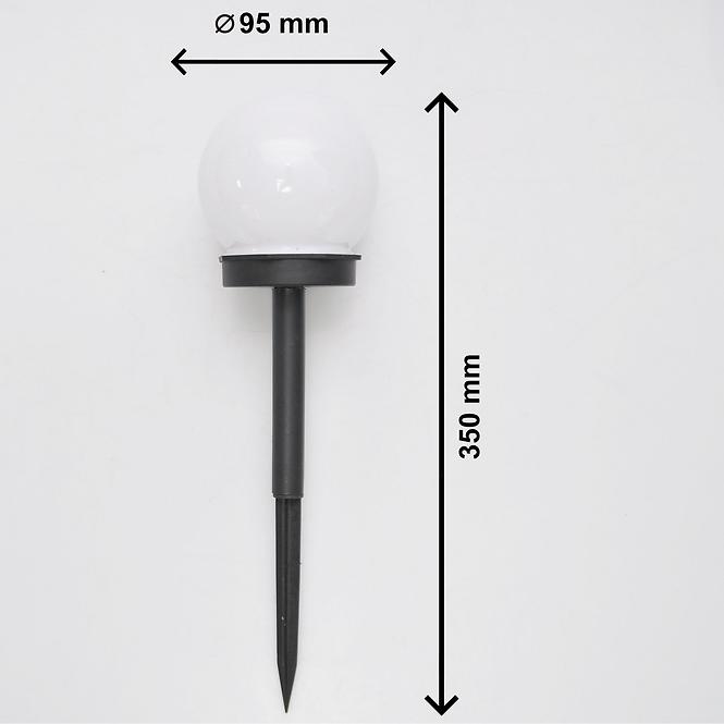 Solarleuchte 1 LED -131575 weiß rund 