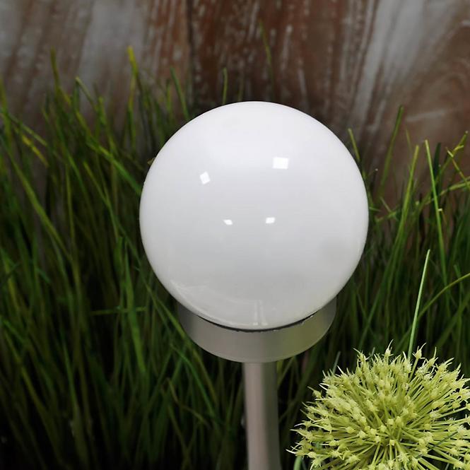 Solarleuchte 1 LED BY-131578 weiß rund
