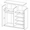 Schrank Galaxy 220cm Eiche Monastery/ Schwarz Gloss,2