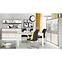 Vitrine Canne 73cm Eiche Nealson/Weiß, Links,10