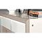 Vitrine Canne 73cm Eiche Nealson/Weiß, Links,5
