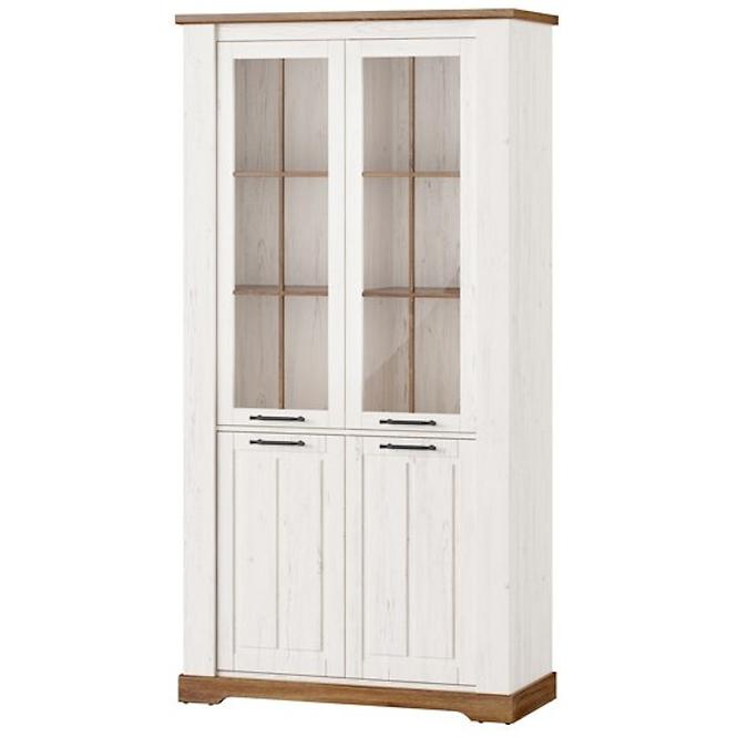 Vitrine Country 104cm Eiche Stirling/Kiefer Andersen