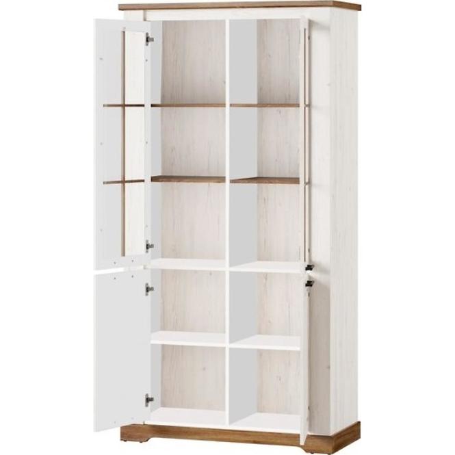 Vitrine Country 104cm Eiche Stirling/Kiefer Andersen