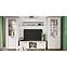 Vitrine Country 104cm Eiche Stirling/Kiefer Andersen,4
