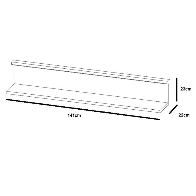 System Country 141cm Eiche Stirling/Keifer Andersen