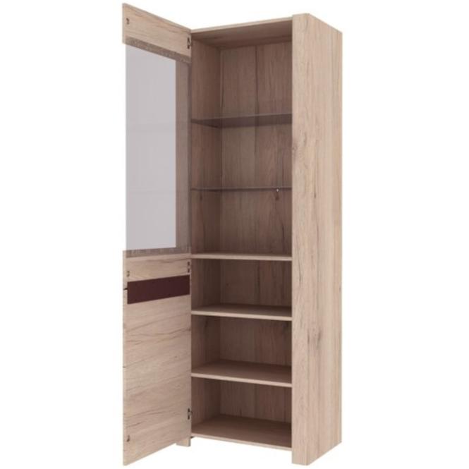 Vitrine Desjo 67cm Eiche San Remo