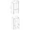 Schrank Desjo 98cm Eiche San Remo,2