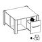 Couchtisch Desjo 80cm Eiche San Remo,3