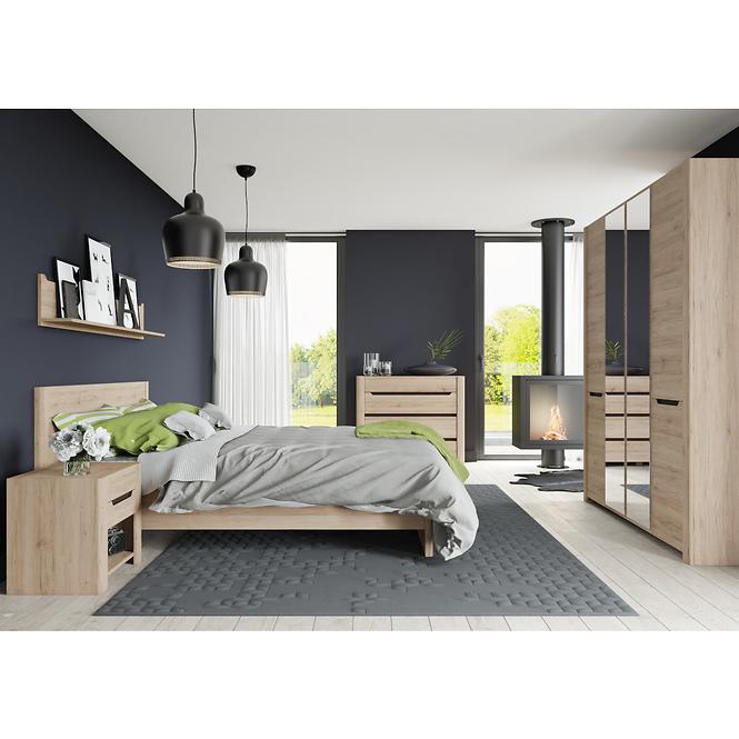 Couchtisch Desjo 80cm Eiche San Remo,7