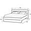 Bett Desjo 160 Eiche San Remo,3