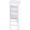 Vitrine Kama 97cm Eiche Carmague/Schwarz Matt,3
