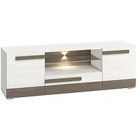 Tv Tisch Blanco 165cm Schnee Kiefer/New Grey