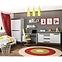 Schreibtisch Blanco 119cm Schnee Kiefer/New Grey,18