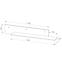 Regal Blanco 138cm Schnee Kiefer/New Grey,2