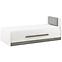 Bett Blanco 100cm Schnee Kiefer/New Grey,4