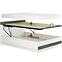 Bett Blanco 150cm Schnee Kiefer/New Grey,5