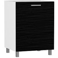 Küchenzeile Megan White/Black Hologram Line D60 P  Bb