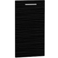 Türen für Einbauspülmaschine 45 P.Z.white/black hologram line 446x713